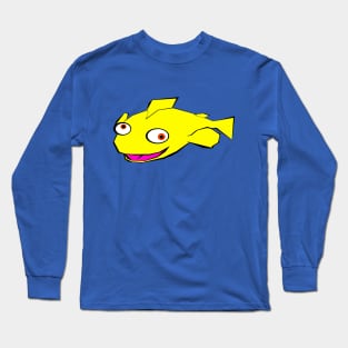 Yellow fish Long Sleeve T-Shirt